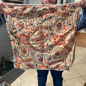 Pottery Barn - Rustic Paisley Euro Sham Set (2x)